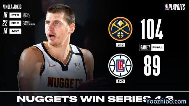 <a href=/lanqiuyouguan/nuggets/ target=_blank class=infotextkey>掘金</a>胜<a href=/lanqiuyouguan/clippers/ target=_blank class=infotextkey>快船</a>大比分4-3晋级西决！